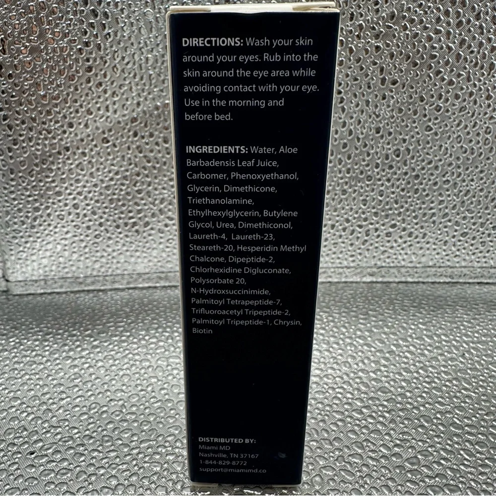 MiamiMD Intensive Eye Repair Serum Cream hydration anti-aging 15ml/0.5oz‎ AA